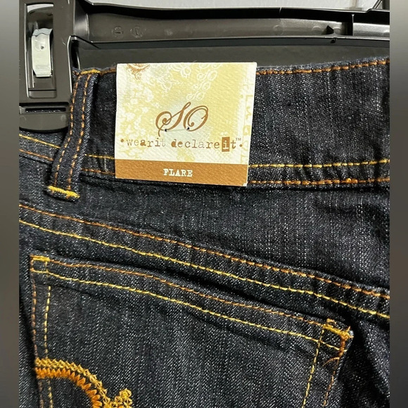 So wear it declare it dark flare jeans size 5 (29 inch waist) - Picture 5 of 8